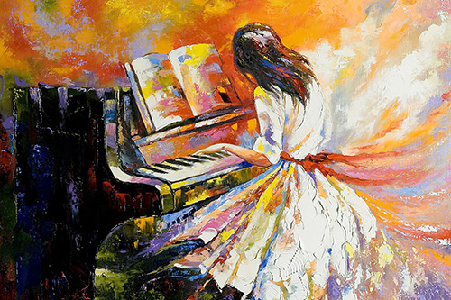 Peintures représentant des personnages