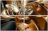 Leinwandbild 4 Teile