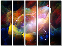 Leinwandbild 5 Teile