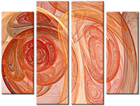 Leinwandbild 4 Teile