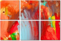 Leinwandbild 6 Teile