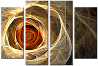 Leinwandbild 4 Teile