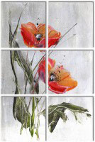Leinwandbild 6 Teile