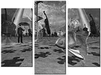 Leinwandbild 3 Teile