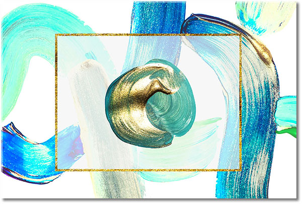 canvas-leinwandbild, abstrakt-fantasie, beige, bilder-abstrakt, blau, braun, bunt, cyan, gelb, grun, kunst, malereien, orange, weiss, zeitgenoessische-kunst