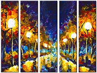 Leinwandbild 5 Teile