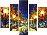 Leinwandbild 5 Teile