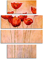 Leinwandbild 4 Teile