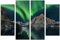 Leinwandbild 4 Teile