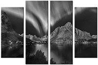 Leinwandbild 4 Teile