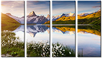Leinwandbild 4 Teile