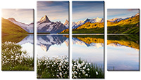 Leinwandbild 4 Teile