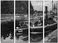 Leinwandbild 4 Teile