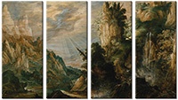 Leinwandbild 4 Teile