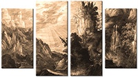 Leinwandbild 4 Teile