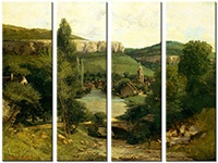 Leinwandbild 4 Teile