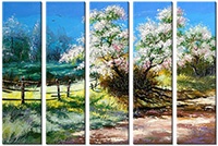 Leinwandbild 5 Teile