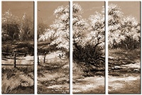 Leinwandbild 4 Teile