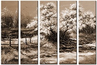 Leinwandbild 5 Teile