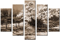 Leinwandbild 5 Teile