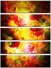 Leinwandbild 5 Teile