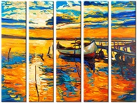 Leinwandbild 5 Teile
