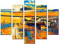 Leinwandbild 5 Teile