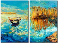 Leinwandbild 2 Teile