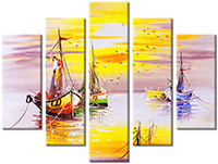 Leinwandbild 5 Teile