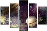 Leinwandbild 5 Teile