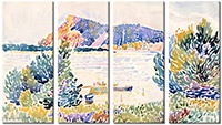 Leinwandbild 4 Teile