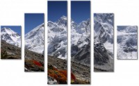 Leinwandbild 6 Teile