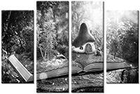 Leinwandbild 4 Teile