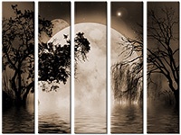 Leinwandbild 5 Teile