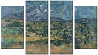 Leinwandbild 4 Teile
