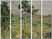 Leinwandbild 5 Teile