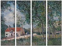 Leinwandbild 4 Teile