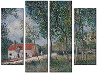 Leinwandbild 4 Teile