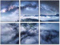 Leinwandbild 6 Teile