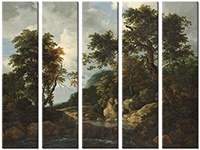 Leinwandbild 5 Teile