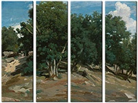 Leinwandbild 4 Teile