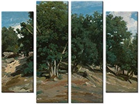Leinwandbild 4 Teile