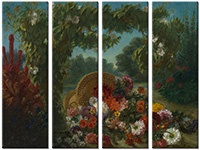 Leinwandbild 4 Teile