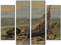 Leinwandbild 4 Teile