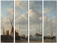 Leinwandbild 4 Teile