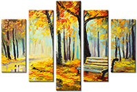 Leinwandbild 5 Teile