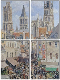 Leinwandbild 4 Teile