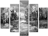 Leinwandbild 5 Teile