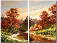 Leinwandbild 2 Teile