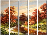 Leinwandbild 5 Teile